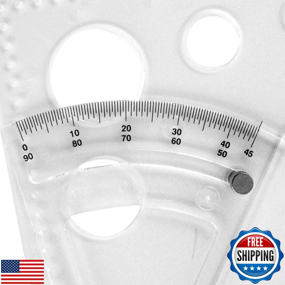 Westcott 8” Adjustable Triangle Scale, at-8