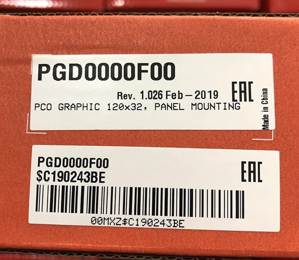 New CAREL PGD1000F00 Operation Control Panel