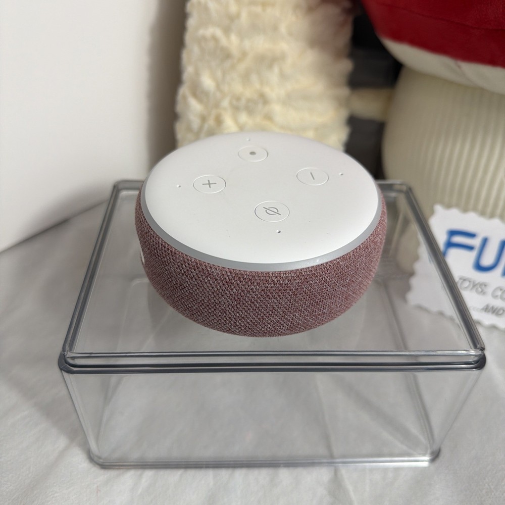 Amazon Echo Dot 3rd Generation Smart Speaker - Plum (Power Cord NOT Included)