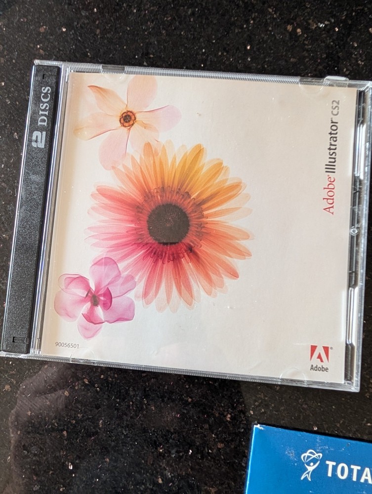 Adobe Illustrator CS 2-CD Set w/ Serial