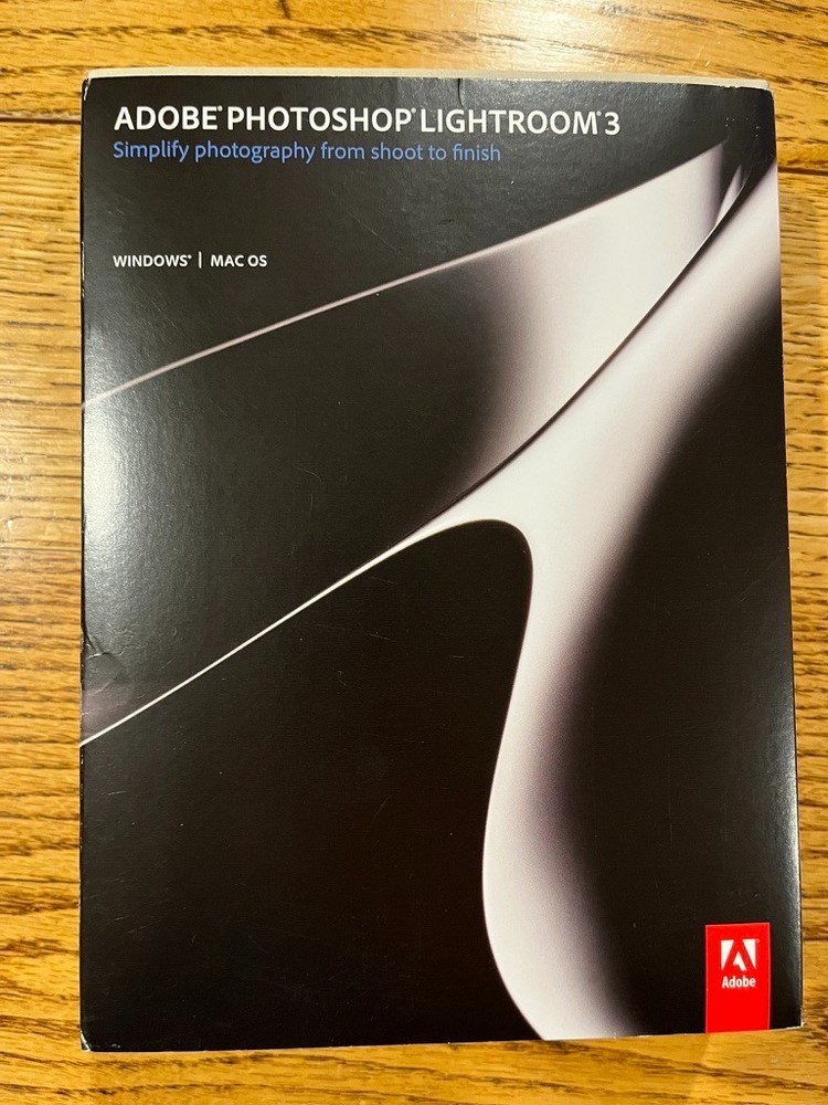 Adobe Photoshop Lightroom 3  (Full Retail Version with Serial Number)