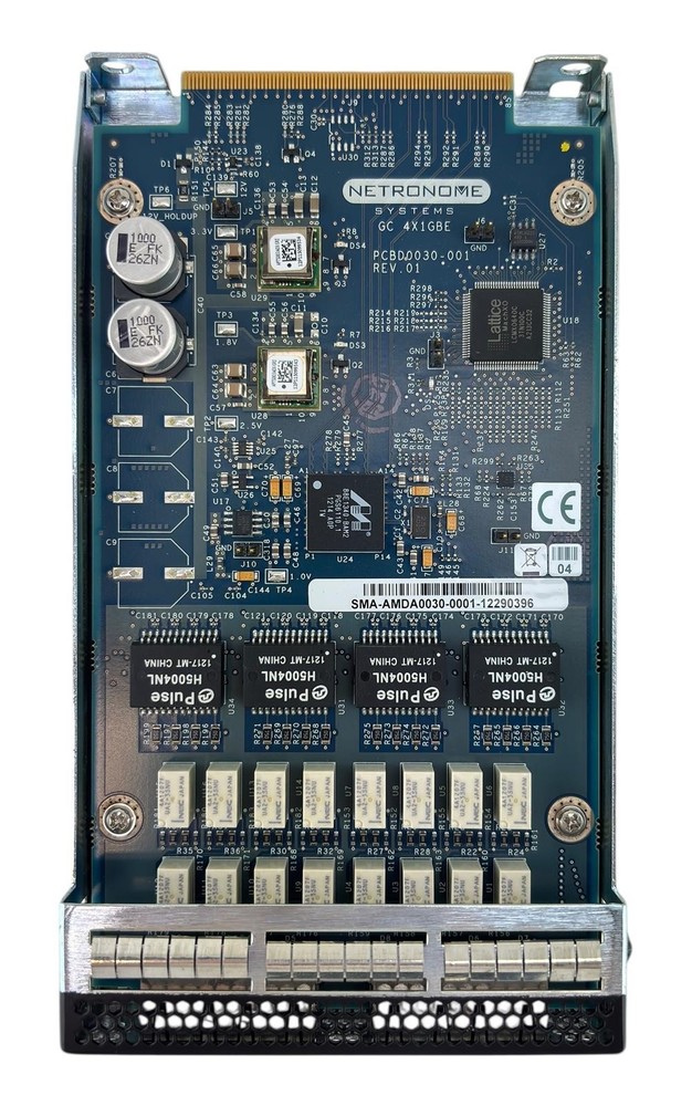 Netronome Cisco PCBD0030-001 Rev 01 GC 4x1GBE SourceFire Module SMA-AMDA0030