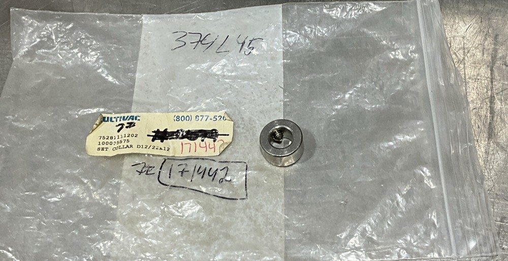 NOS Surplus Multivac 75281111202 Set Collar