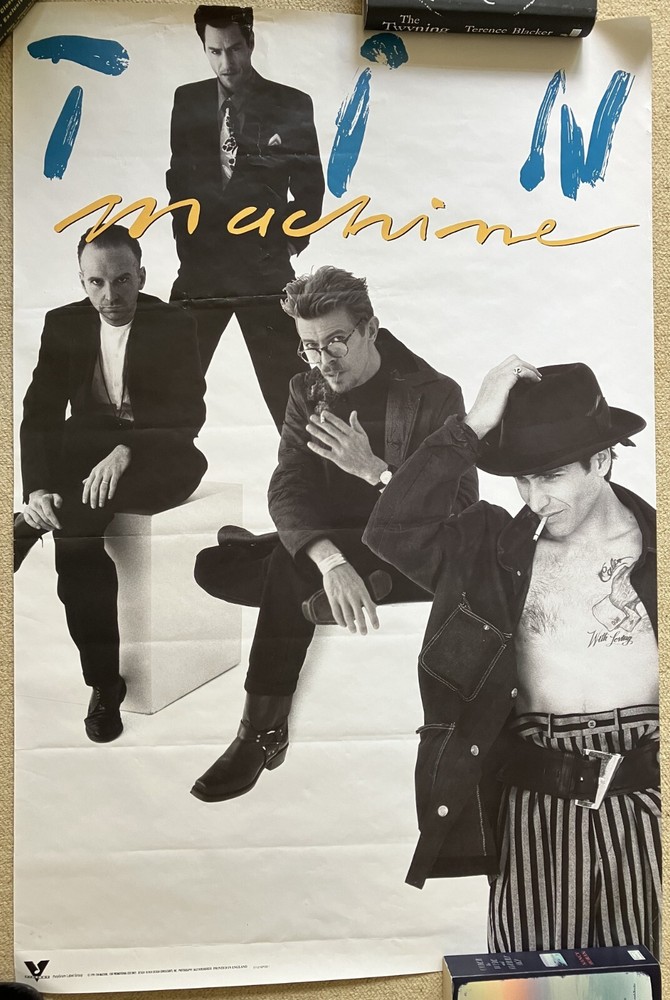 David Bowie  / Tin Machine - Original 1991 Promo Poster