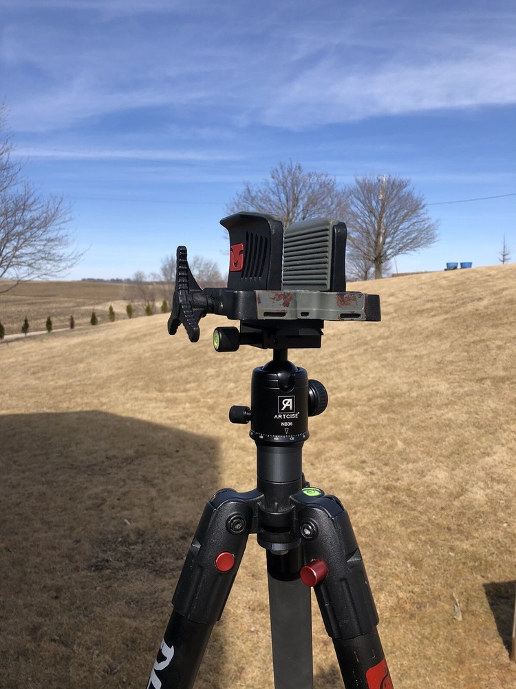 Bog Deathgrip Tripod Ball Head Adapter Kit. One Inch Riser