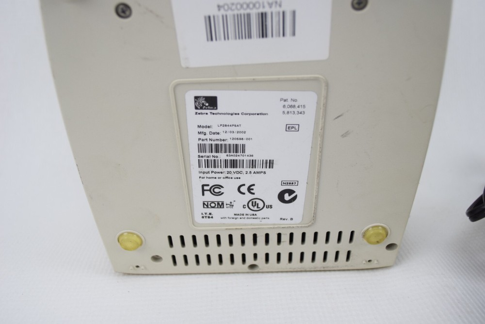 Zebra LP2844PSAT Thermal Label Printer