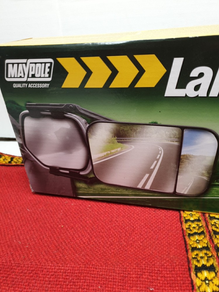 Maypole Towing Extension Mirror - Dual Glass Pair