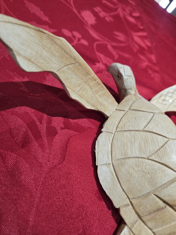 Hand Carved Sea Turtle