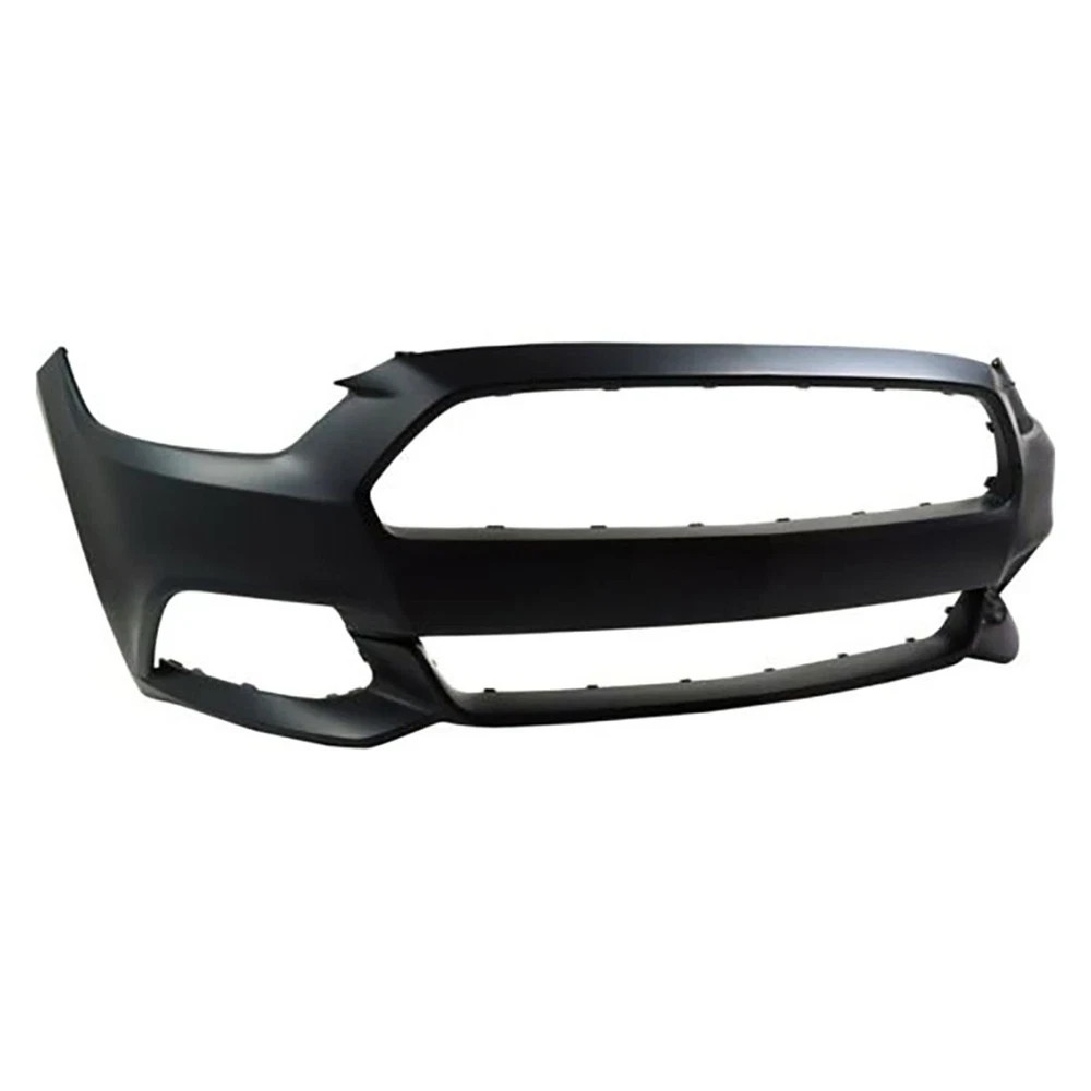Front Bumper Cover Plastic Primed for 2015-2017 Mustang Except Shelby