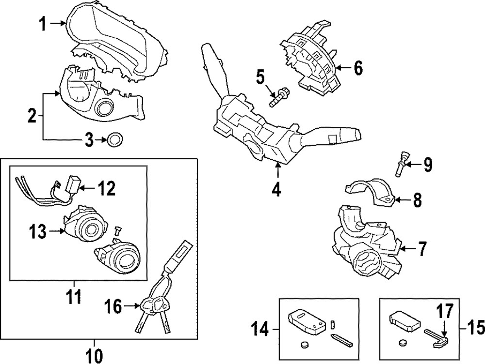 Genuine Kia Key 81996-J7000