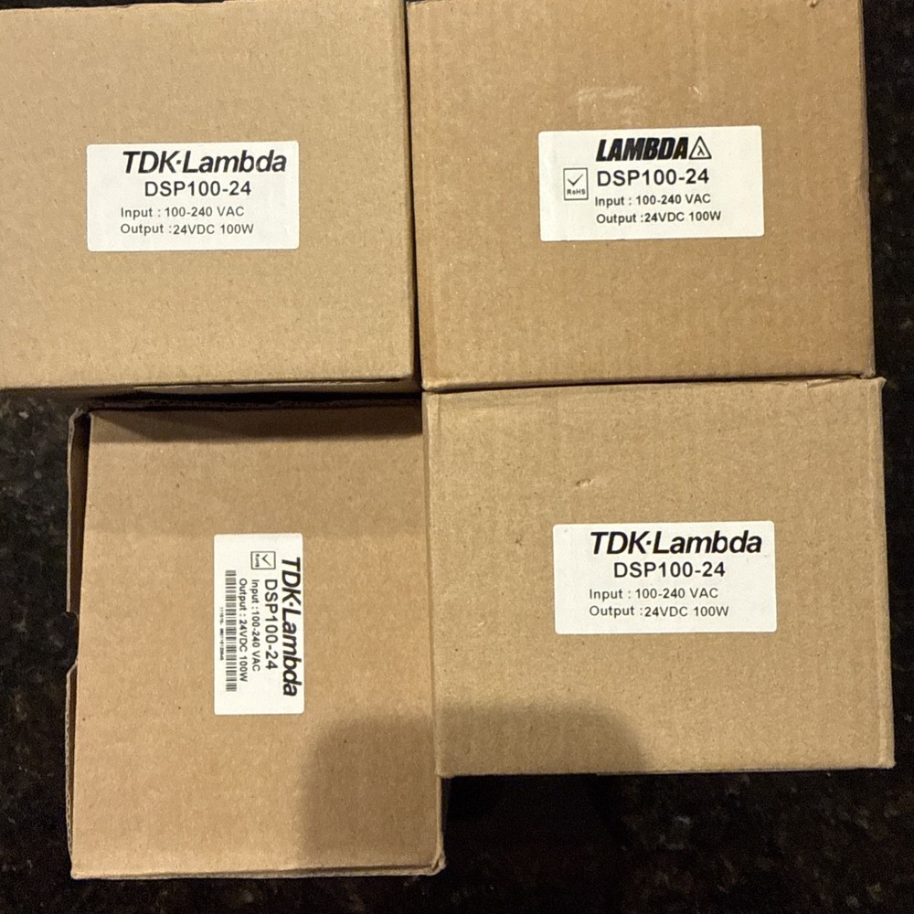 TDK-Lambda DSP100-24 Power Supply 100w, 100-240VAC 2200mA 24VDC