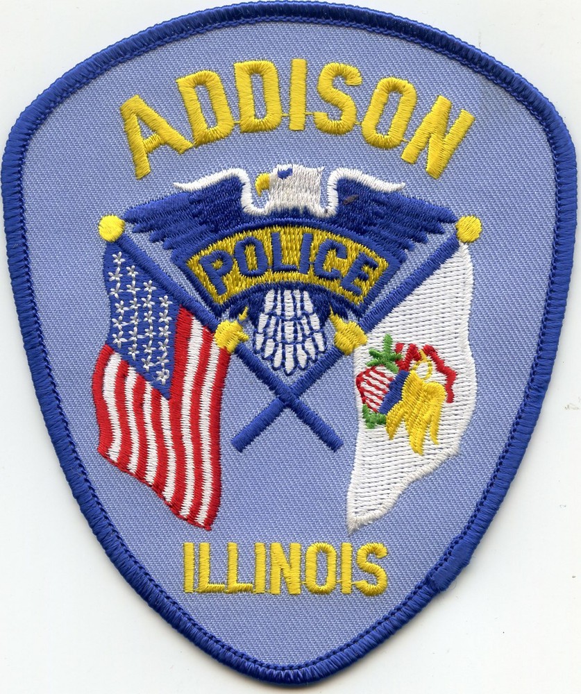 ADDISON ILLINOIS IL POLICE PATCH