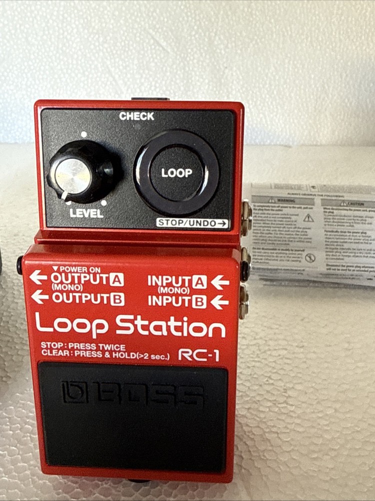 BOSS RC-1 Loop Station Effects Pedal
