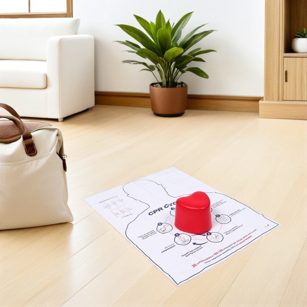 Cardiac Training Model Cpr Hands-only Practice Equipment Aid Kit