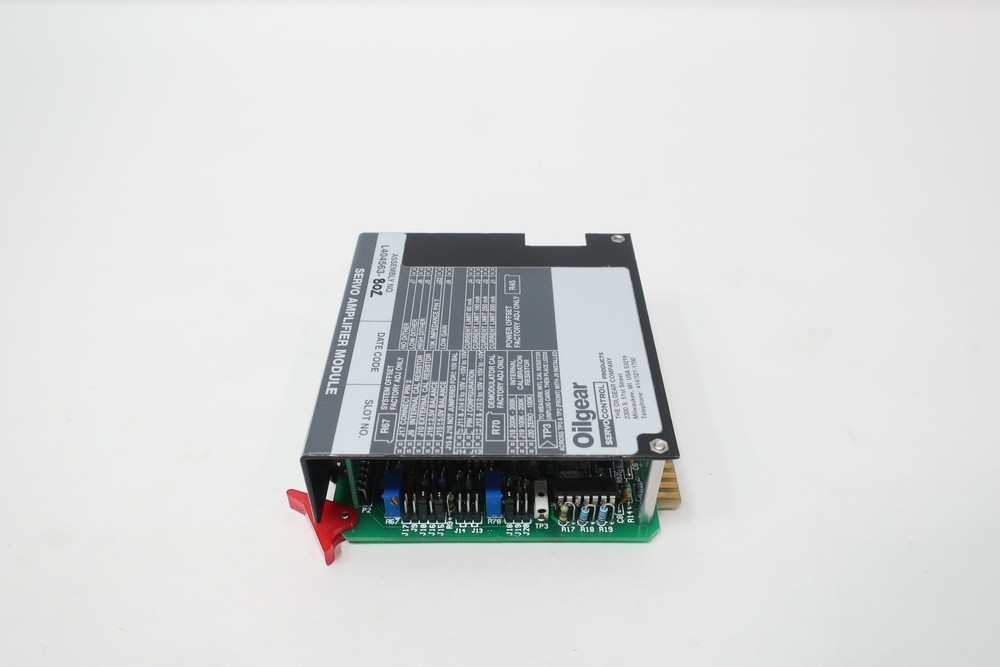 Oil Gear L-404563-802 Servo Amplifier Module