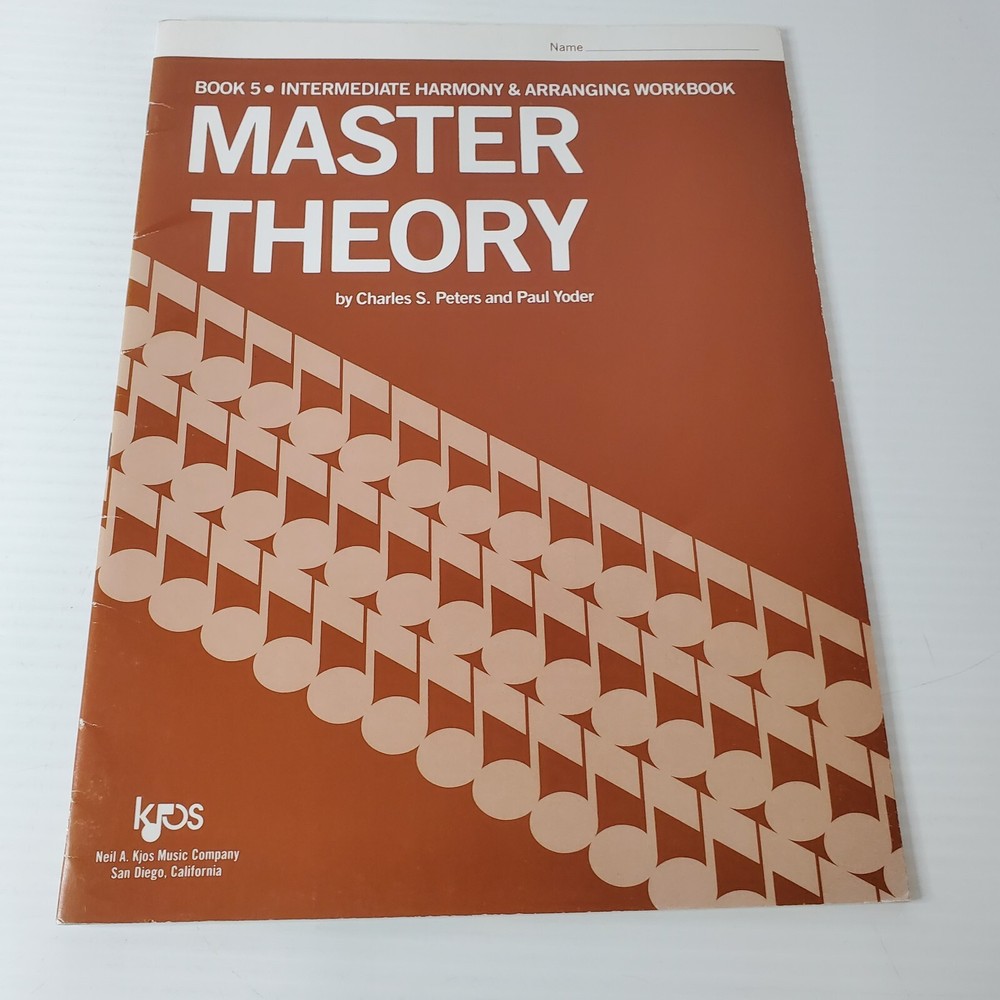 Intermediate Harmony And Arranging Workbook Master Theory By Charles S. Peters
