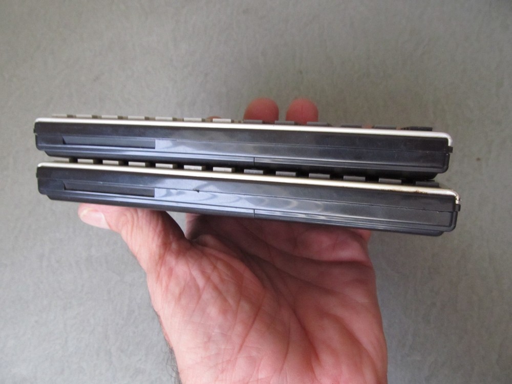 2x Casio FX-702P Programmable Calculator w/FA-2 Cassette Interface & FP-10 Print