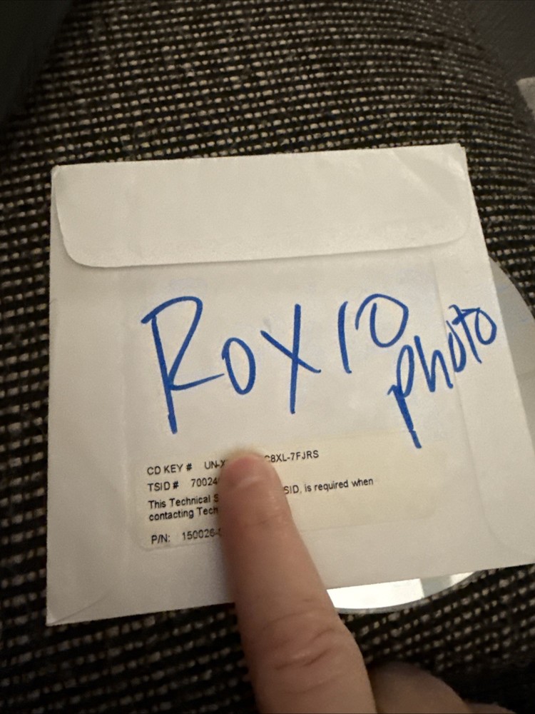 Roxio Photosuite Program Standard Edition 4 for PC Software CD Disc