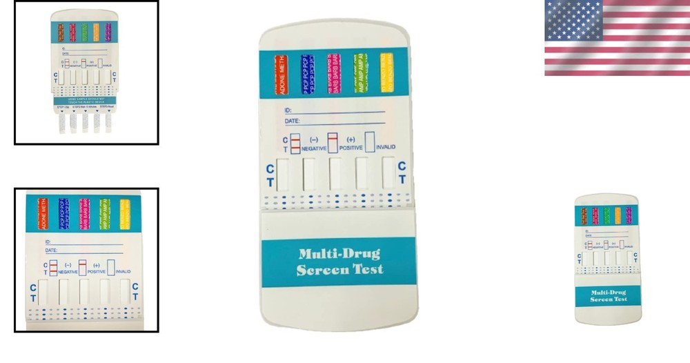 10 Panel Dip Drug Testing Kit, for 10 Different Drugs