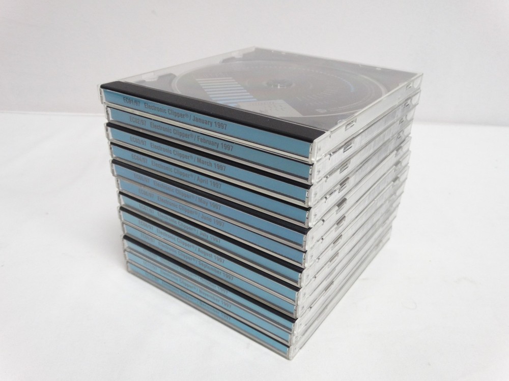 Dynamic Graphics Electronic Clipper Clip Art Library Jan. - Dec. 1997 Complete