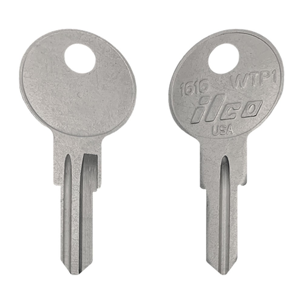 WTP1 / 1616 Key Blank Nickel