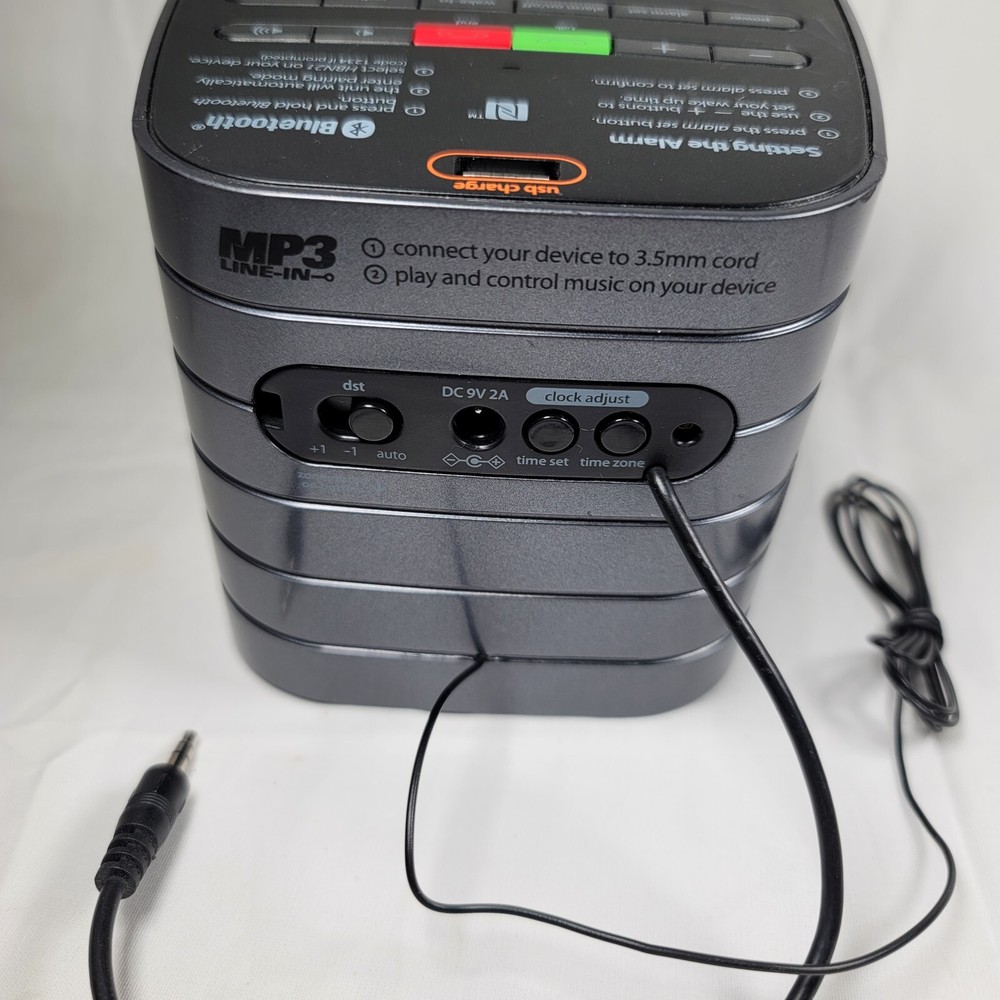 Used iHome model HBN21 Bluetooth Alarm Clock