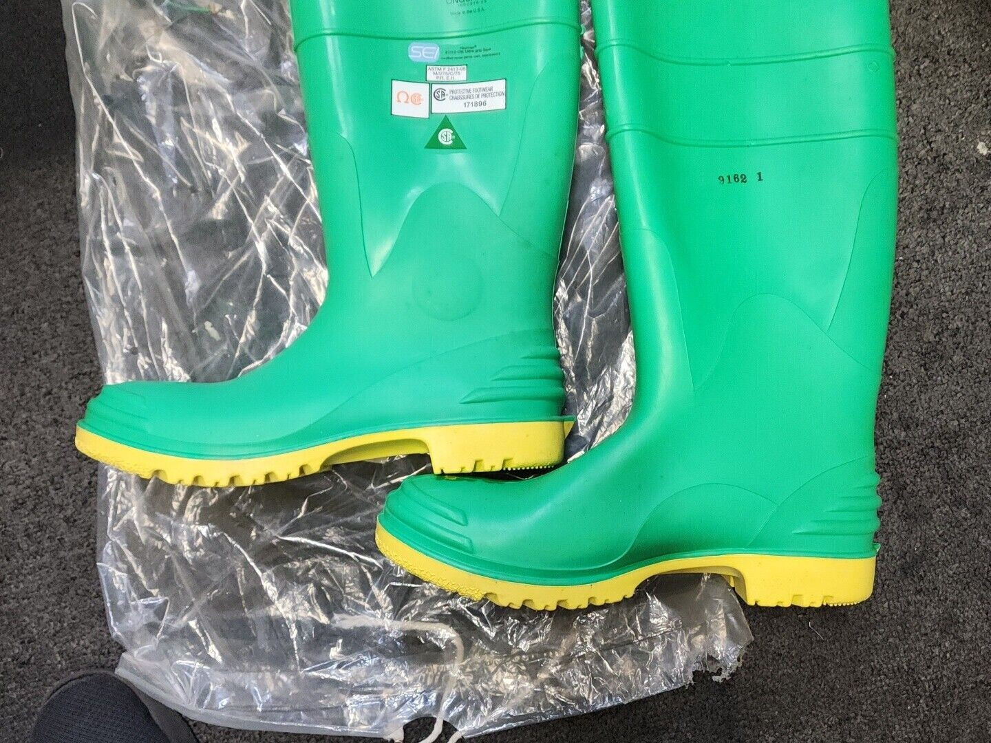 Onguard Hazmax Hazmat 16" Steel Toe Boot Ultragrip Sipe Sole 87012 More sizes