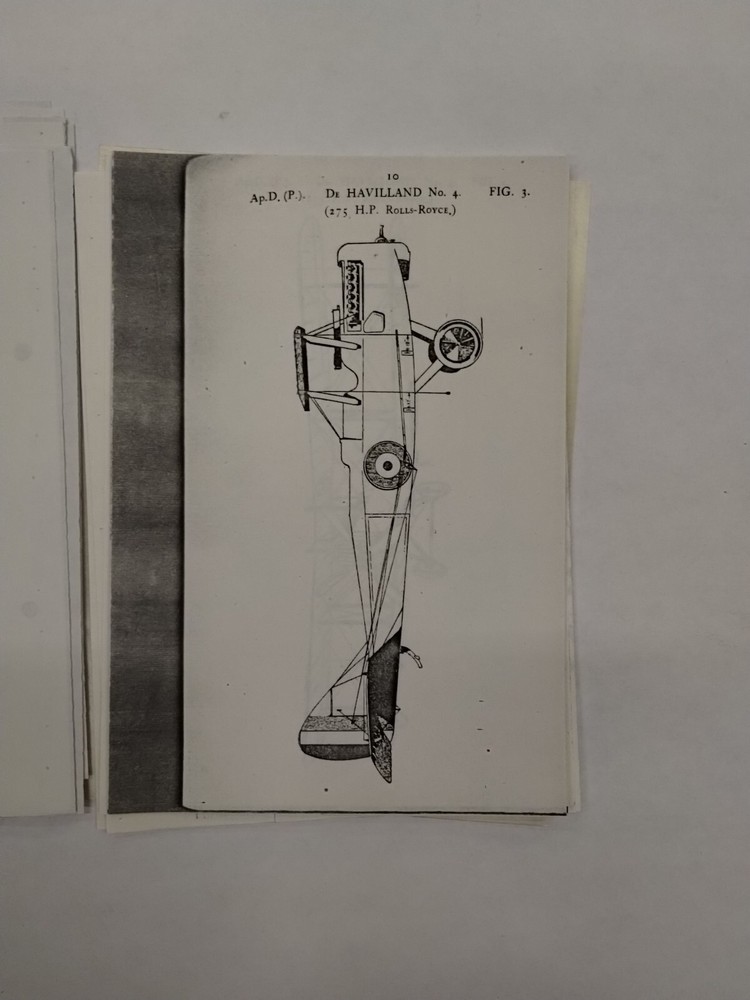 DeHavilland No. 4 (275 H.P. Rolls-Royce) Rigging Notes-Copy
