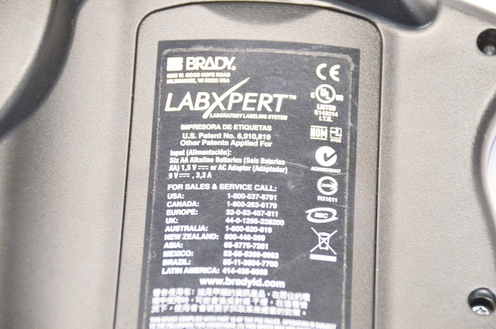 Brady LabXpert - Laboratory Labeling System Label Thermal Printer