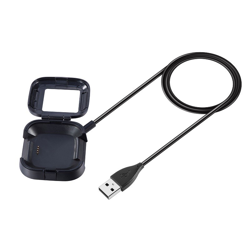 Smart Watch Charging Dock USB Cable Replacement Power Charger For Fitbit Versa 2