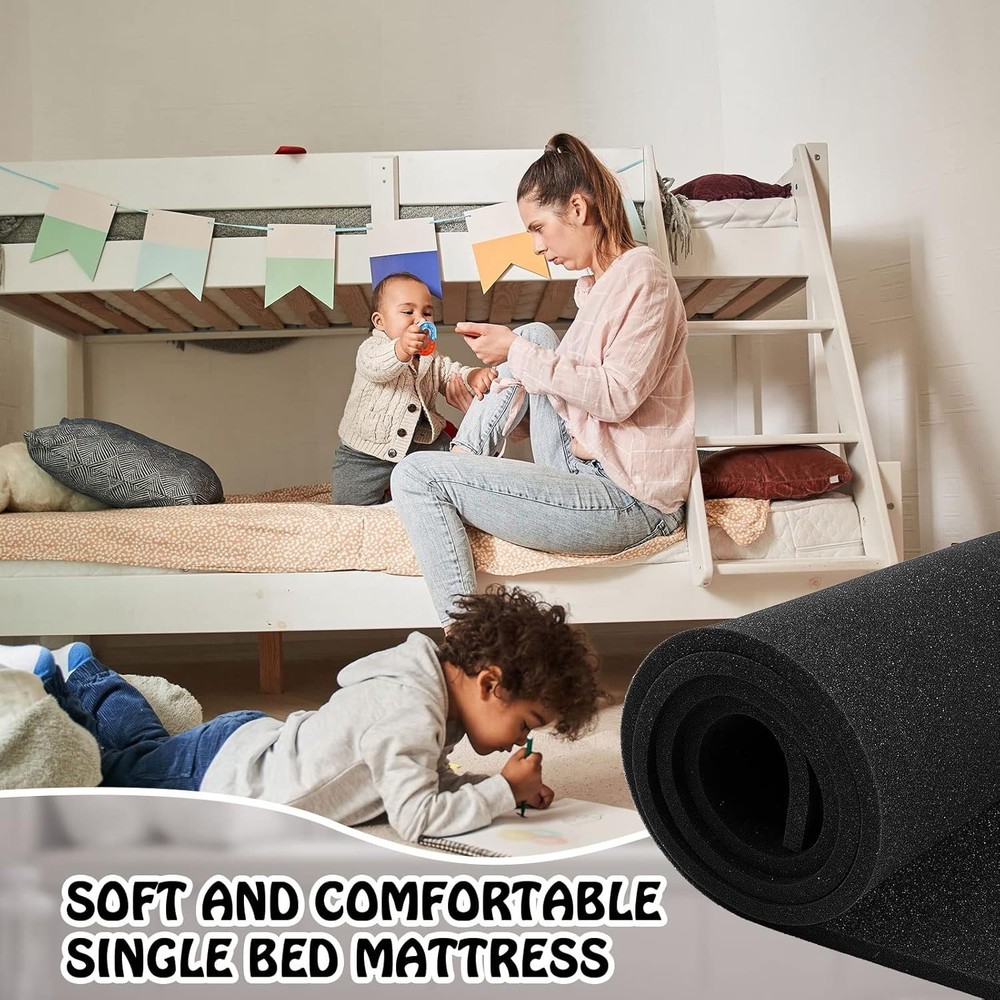 High-Density Polyurethane Foam 24" x 72" for Luxe Upholstery Projects