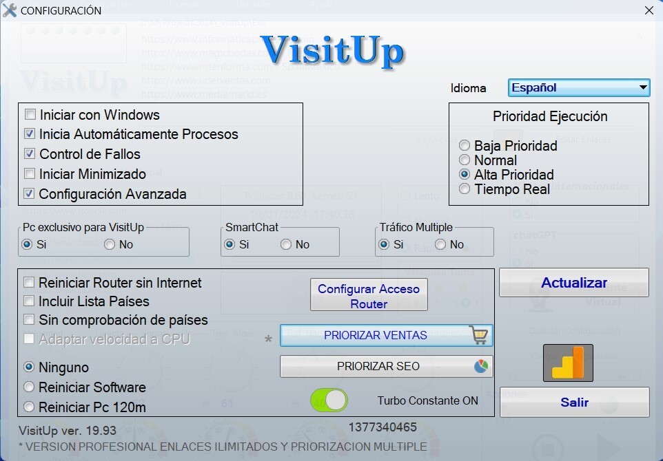 Influencer Tool, SEO, WEB Booster. Positioning