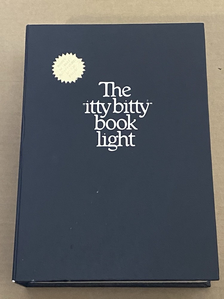 Vtg 1982 The Itty Bitty Book Light Zelco