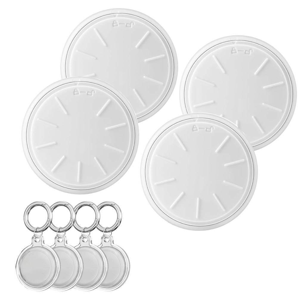 Air Tracker Tags-4 Pack, Item Tracker with Waterproof Case for Your Keys, Wal...