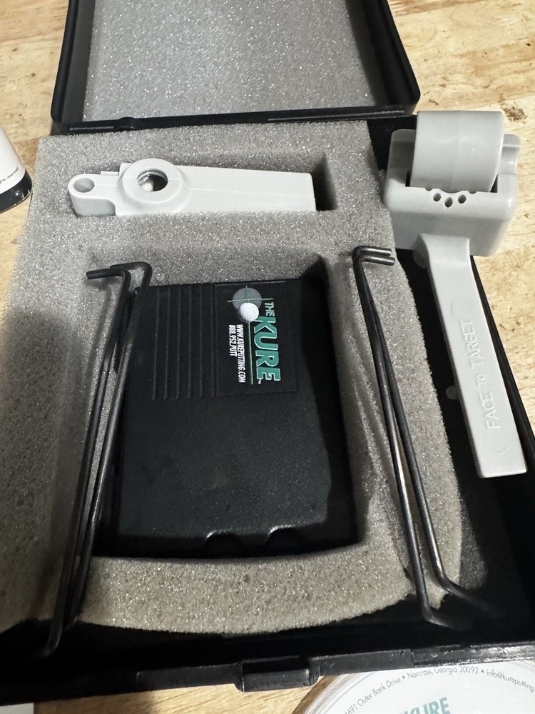The Kure Total Putting Solution Laser Golf Training Aid System Missing Piece