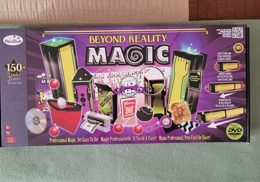 NIB Pavilion Beyond Reality Magic Set 150+ Tricks