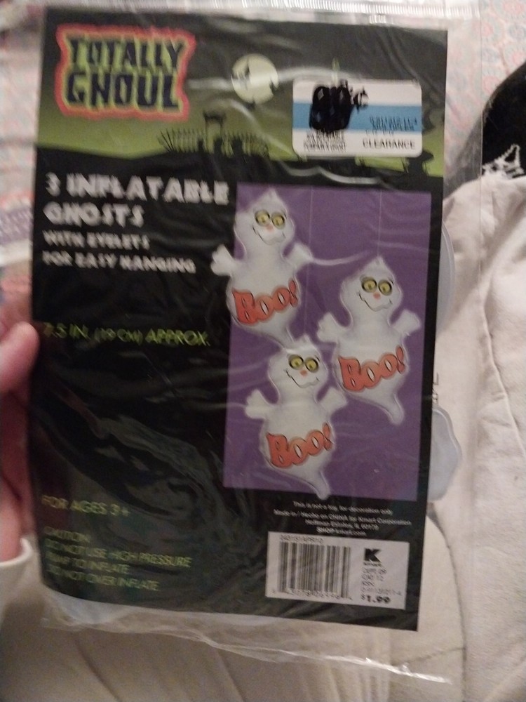 Inflatable Ghosts Appro. 7.5in Halloween