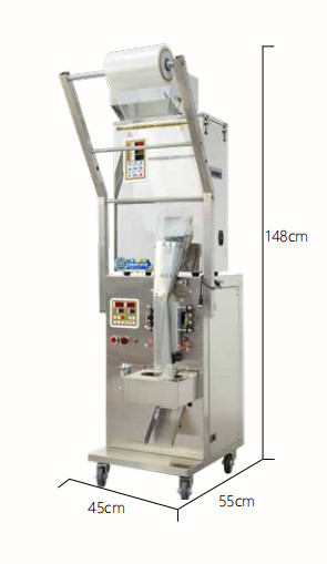 Back Sealing Medium sized packaging machine suitable for popcorn cookies etc