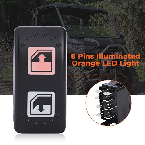 Left Hand Driver Power Window Switch for Can-Am Defender & Defender Max 2 Pack