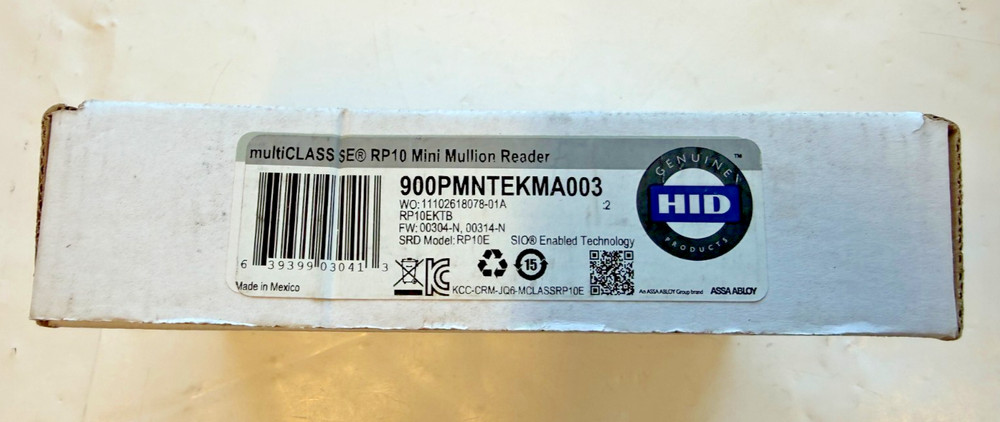 HID 900PMNTEKMA003 RP40EKTB MultiCLASS SE Reader