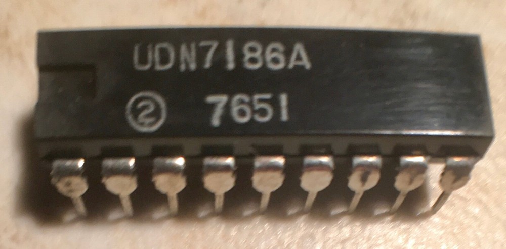 Sprague UDN7186A Segment Digit Parallel Input Display Driver - NOS - RARE !!