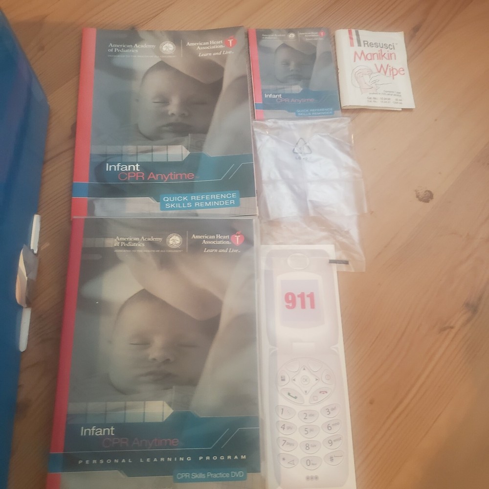 American Heart Association Infant CPR Anytime Personal Learning Program DVD