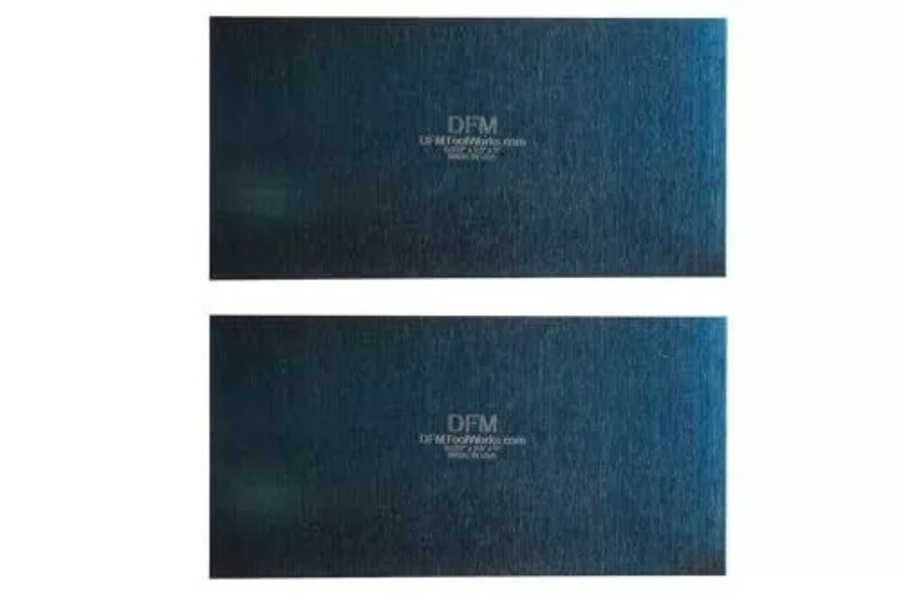 DFM Tool Works Rectangle Card Scraper - Precision Cabinet Multi-use Scraper f...