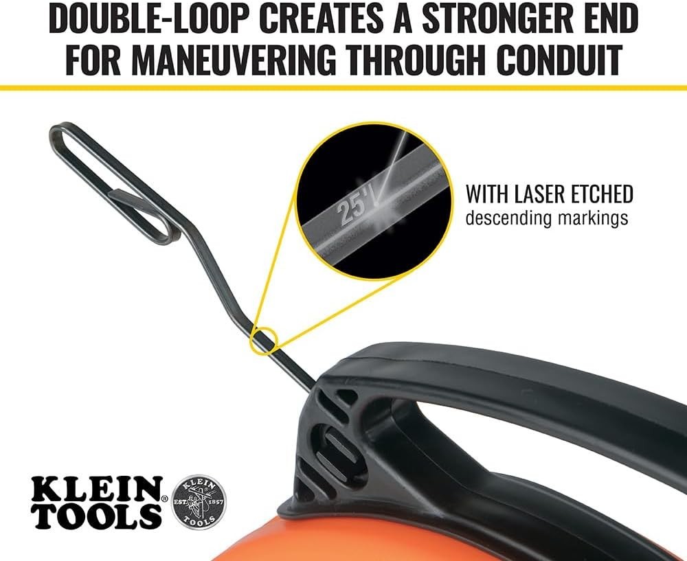 Electrical Wire Puller Tool 50ft Steel