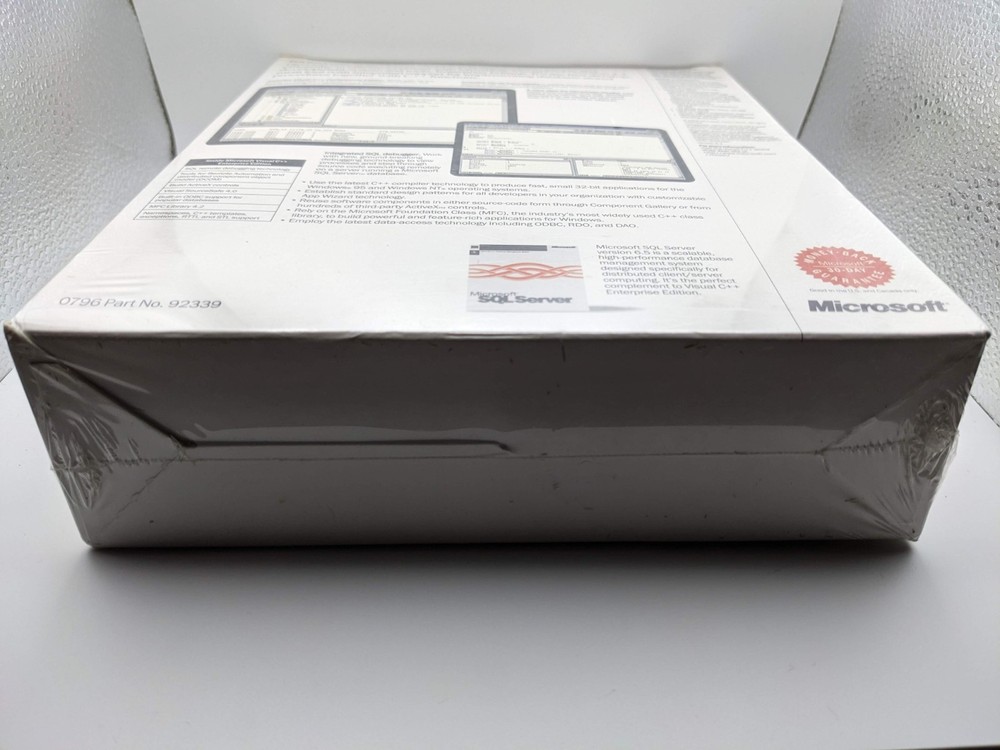 Microsoft Visual C++ 4.2 Enterprise Edition 4.2 Factory Sealed NOS