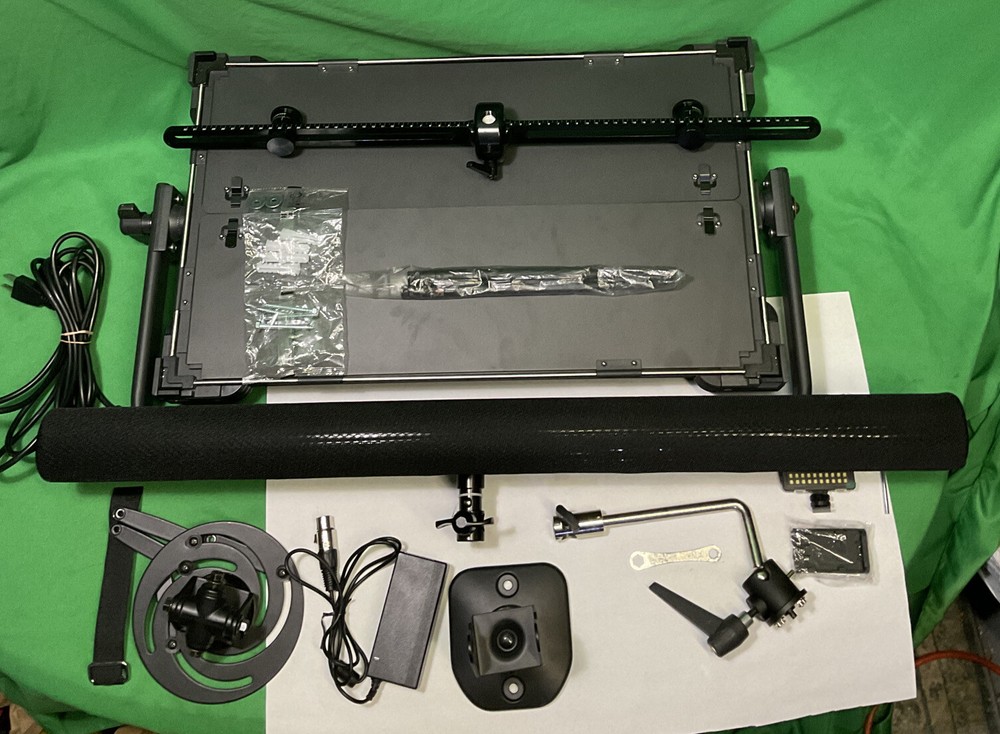 LS  1 X 2 Victor Soft 200W LED Studio Light- Model #VR4500ASVL- With Case.
