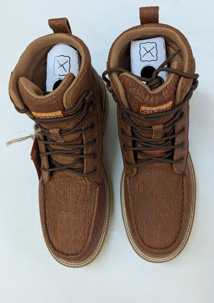 Men's Twisted X 6" Work Boot-Rust MXCW005