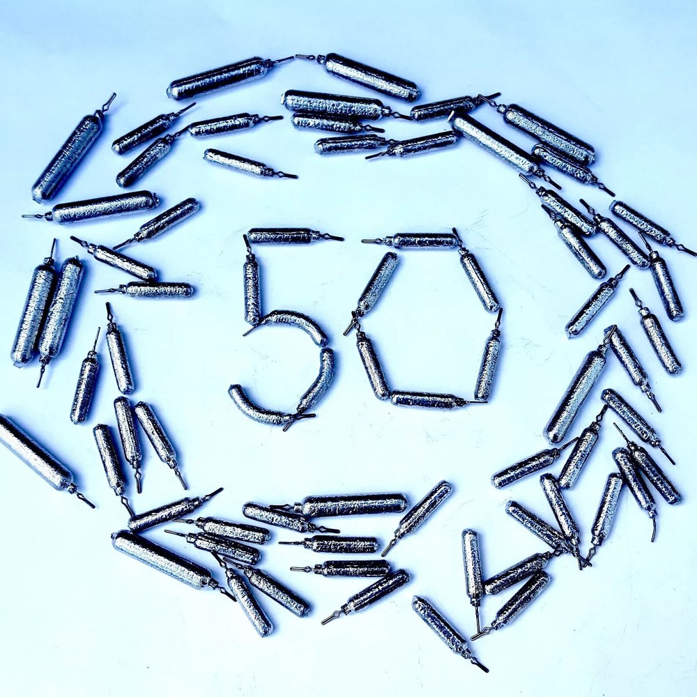 50 pack DROP SHOT WEIGHTS LRF HRF perch