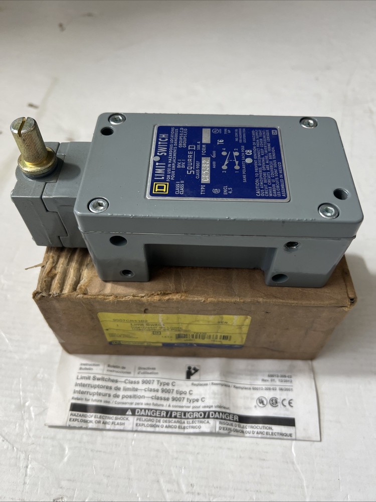 Square D 9007CR53B2  Limit Switch