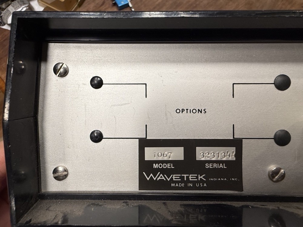 Wavetek 1067 CATV Sweep Generator